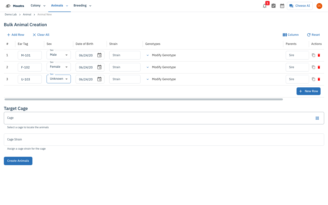 Screenshot for Build the batch and create