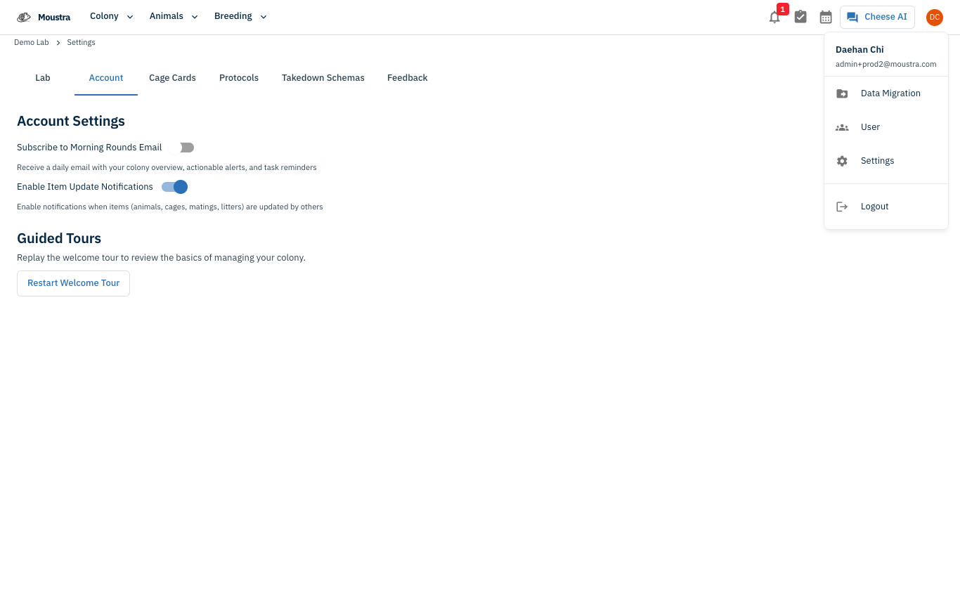Screenshot for Open Data Migration