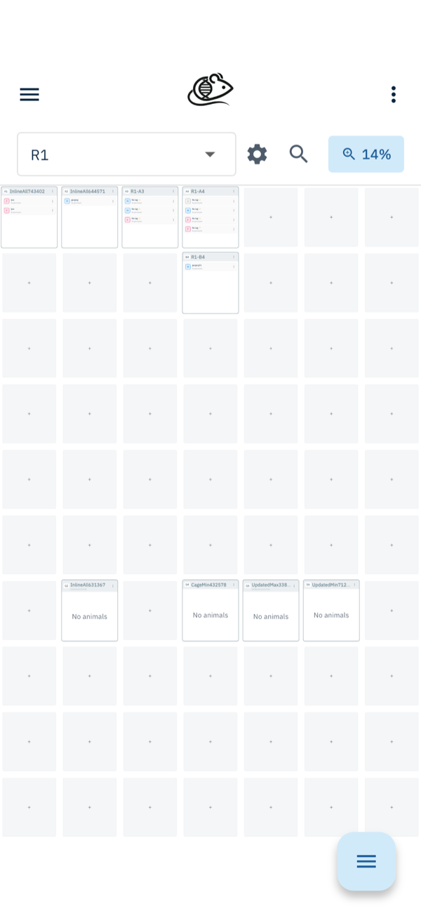 Screenshot for Start on the Racks grid