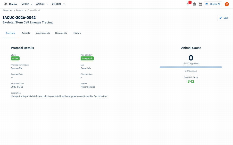 How to Track IACUC Protocol Amendments — full walkthrough