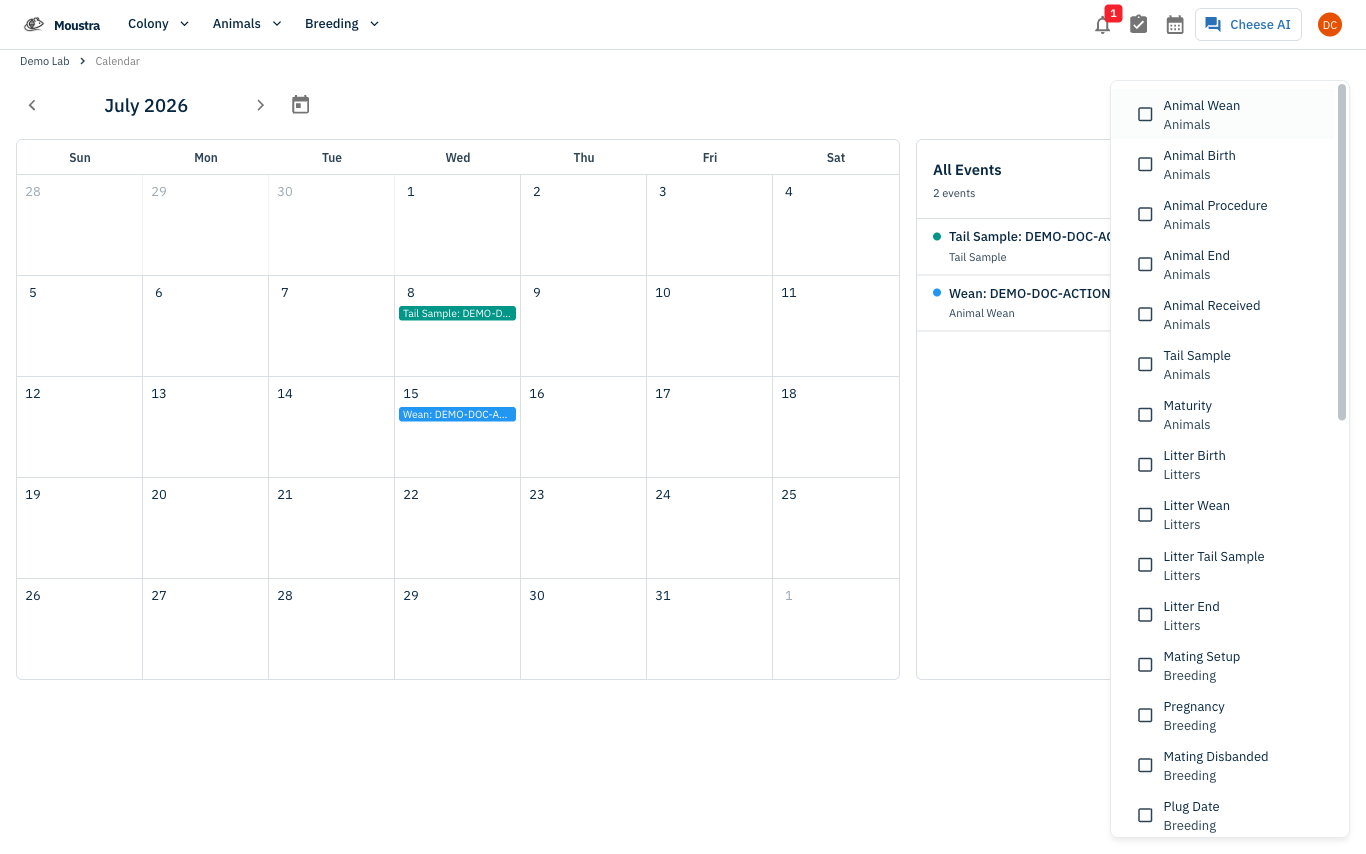 Screenshot for Filter to just the reminders you want