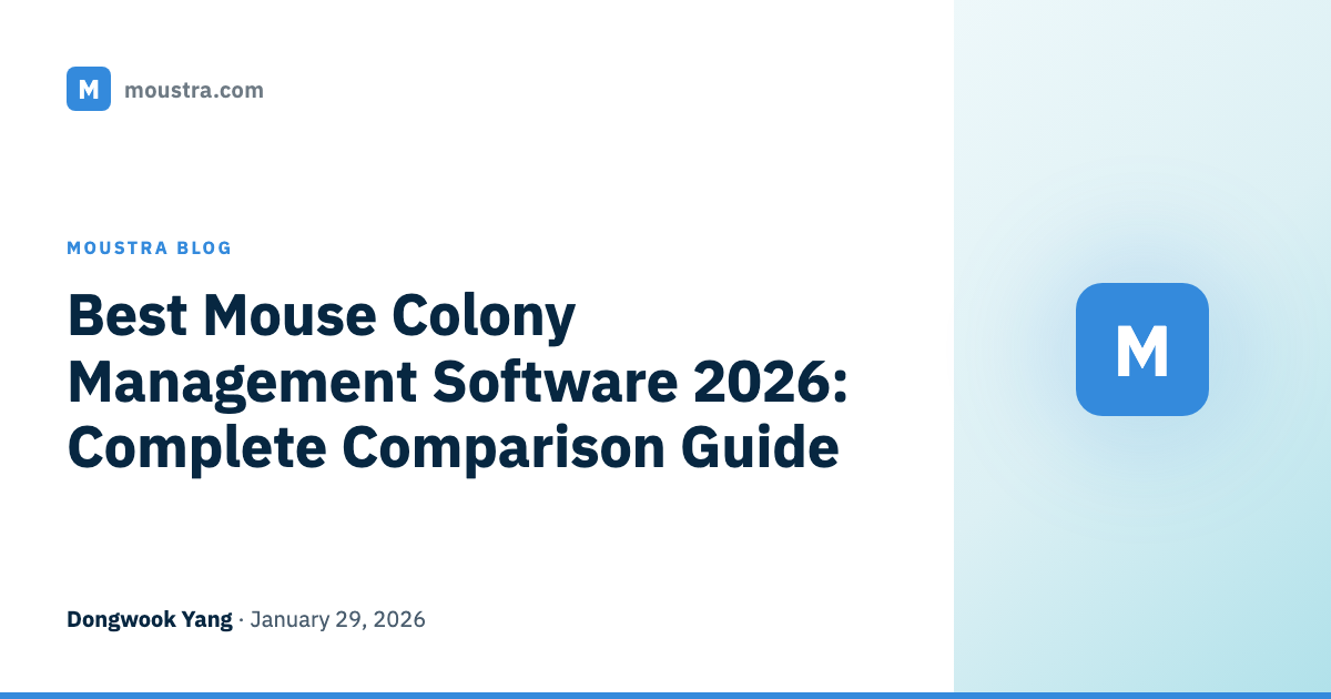 Best Mouse Colony Management Software 2026: Complete Comparison Guide