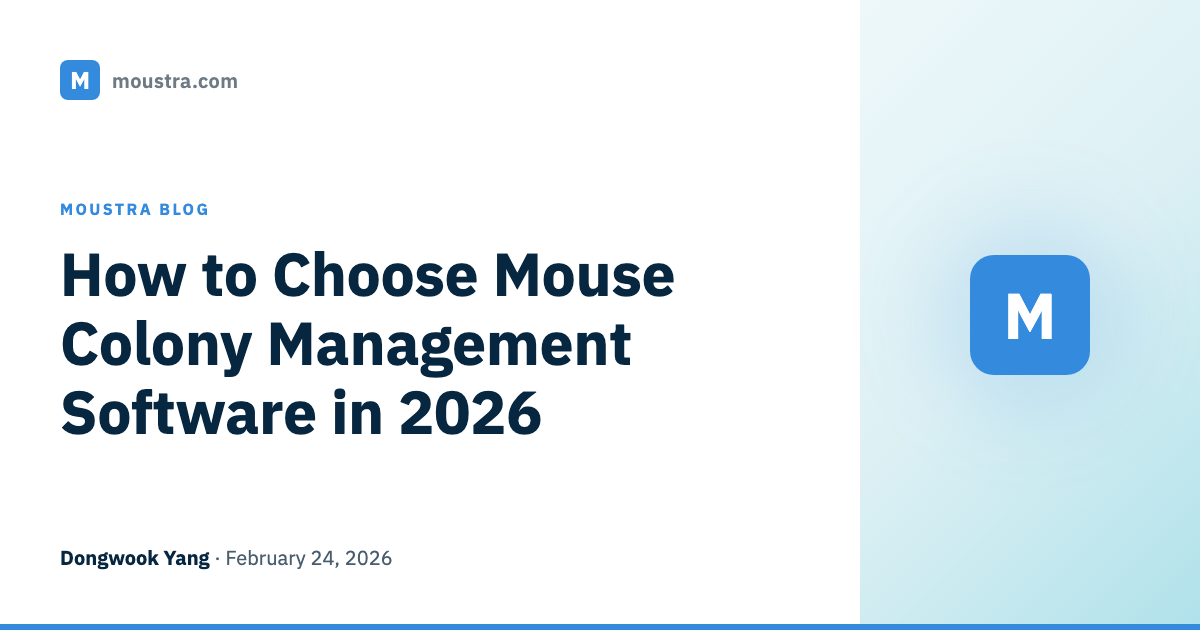 How to Choose Mouse Colony Management Software in 2026