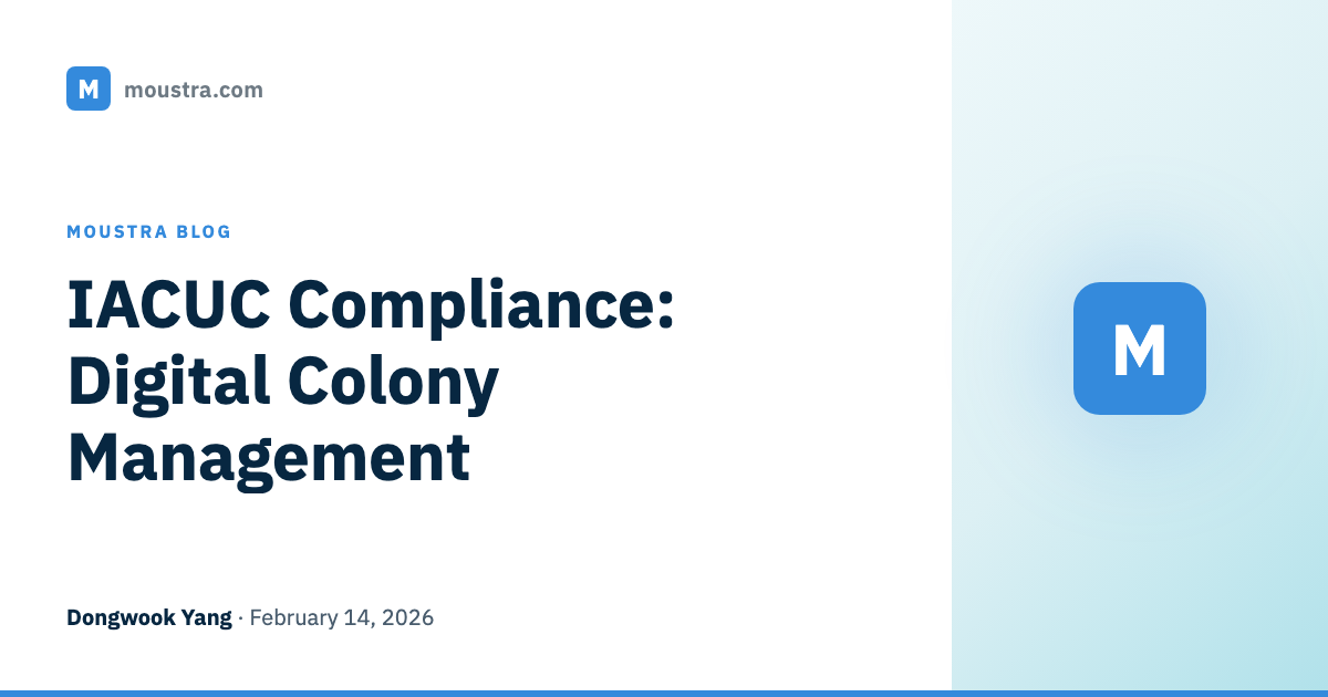 IACUC Compliance: Digital Colony Management
